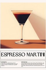 Espresso Martini Wall Art