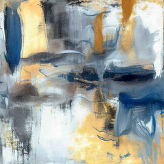 Modern Brush Strokes Abstract Wall Art