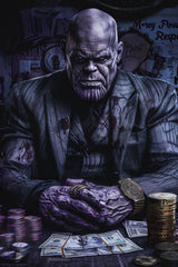 Picture of Thanos in Suit