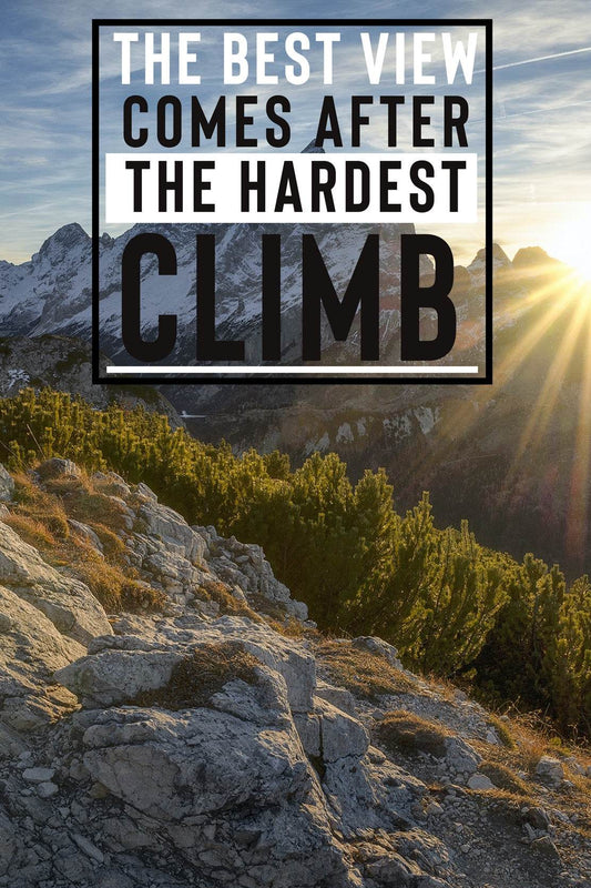 Climb to the Top Motivational Wall Art - beink online art store