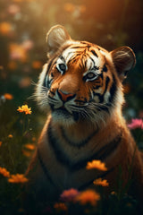 Bengal Tiger Animal Wall Art