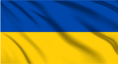 Ukraine National Flag Wall Art - beink online art store