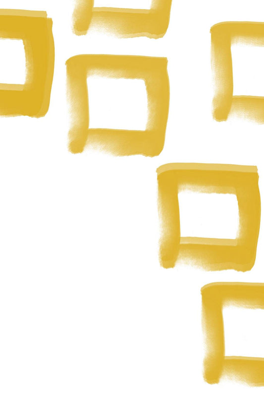Painting Yellow Cubes Wall Art - beink online art store