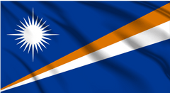 Marshall Islands National Flag Wall Art - beink online art store