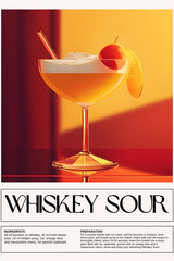 Whisky Sour Wall Art