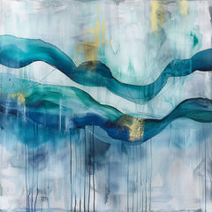 Elegent Water Paint Abstract Wall Art