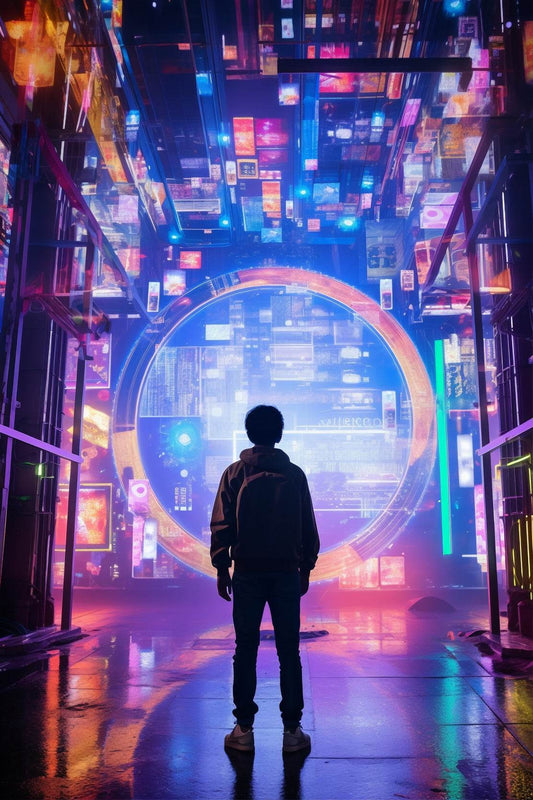 Against Technology Wall Art - beink online art store