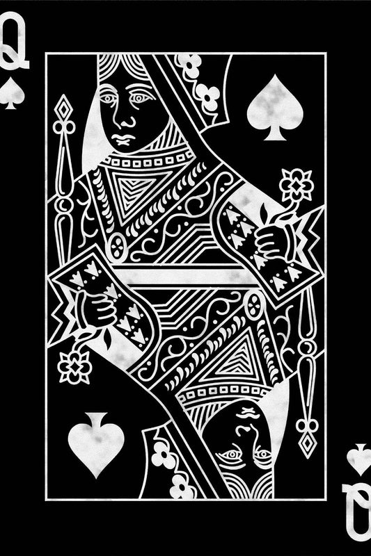 Queen of Spades Wall Art - beink online art store