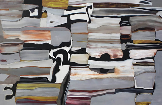 Layered Landscape- Sense of Depth and Texture Wall Art - beink online art store
