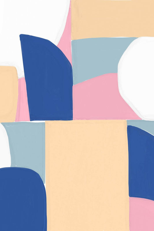 Abstract Geometric Shapes Wall Art - beink online art store