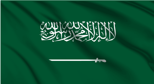Saudi Arabia National Flag Wall Art - beink online art store