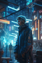 Anime Cyberpunk Wall Art - beink online art store