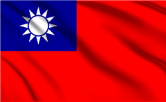 Republic of China National Flag Wall Art - beink online art store