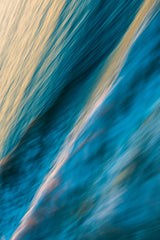 Sea Waves Abstract Wall Art