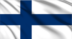 Finland National Flag Wall Art - beink online art store