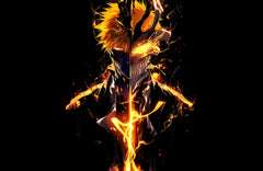 Ichigo Kurosaki Hollow Mask Anime Wall Art