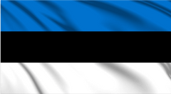 Estonia National Flag Wall Art - beink online art store