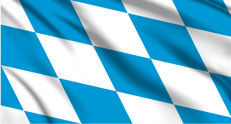 Bavaria National Flag Wall Art - beink online art store