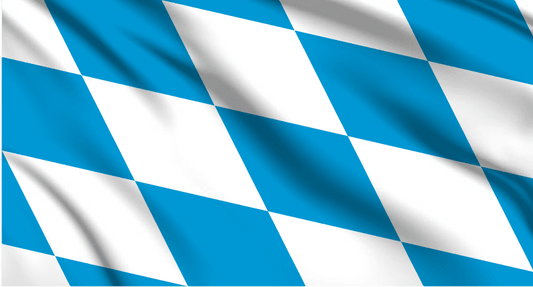 Bavaria National Flag Wall Art - beink online art store