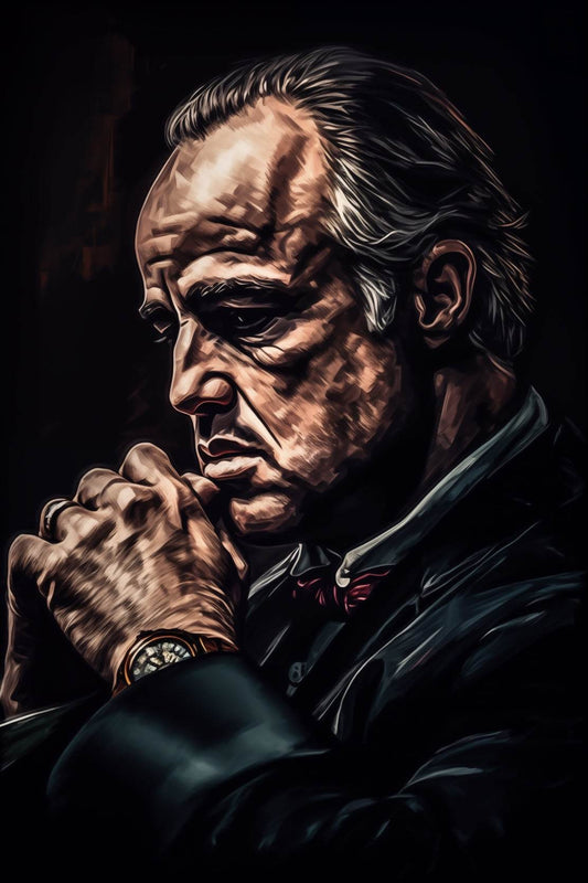 The Godfather - Don Vito Corleone Wall Art - beink online art store