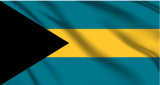 Bahamas National Flag Wall Art - beink online art store
