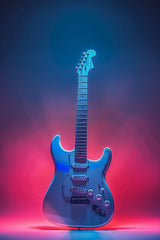 Jazz Electric Guitar Wall Art