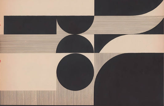 Geometric Rhythm Modern Wall Art - beink online art store