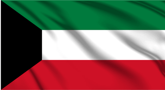 Kuwait National Flag Wall Art - beink online art store