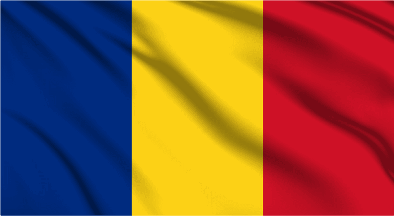 Chad National Flag Wall Art - beink online art store