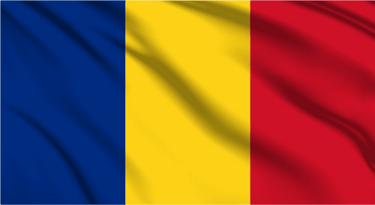 Chad National Flag Wall Art - beink online art store