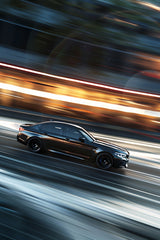 BMW M5 Black Wall Art