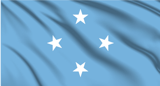 Federated States of Micronesia National Flag Wall Art - beink online art store