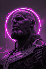 Digital Illustration of Thanos