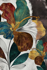 Floral Fusion - Multicolor Patels Modern Wall Art