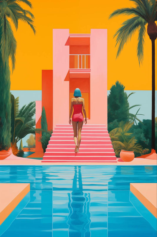 Summer Escape - State of Relaxation Wall Art - beink online art store