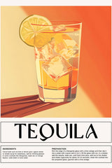 Distilled Tequila Drink Wall Art