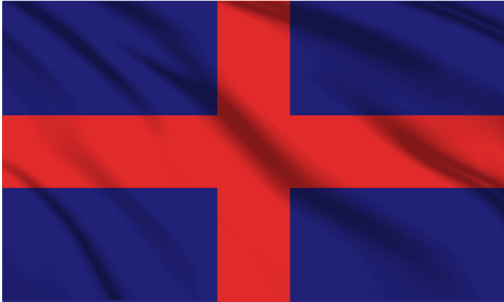 Oldenburg National Flag Wall Art - beink online art store