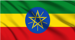 Ethiopia National Flag Wall Art - beink online art store