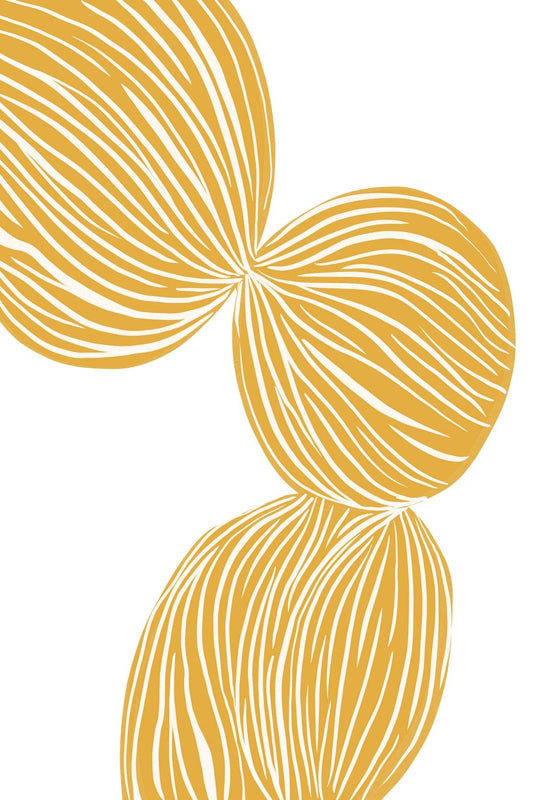 Yellow Braid Wall Art - beink online art store