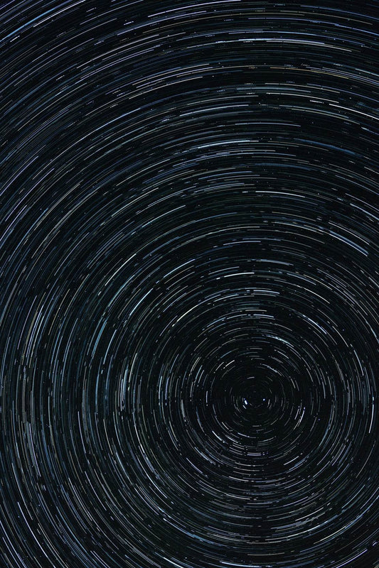 Night Sky Timelapse Abstract Wall Art - beink online art store