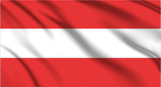 Austria National Flag Wall Art - beink online art store