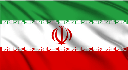 Iran National Flag Wall Art - beink online art store