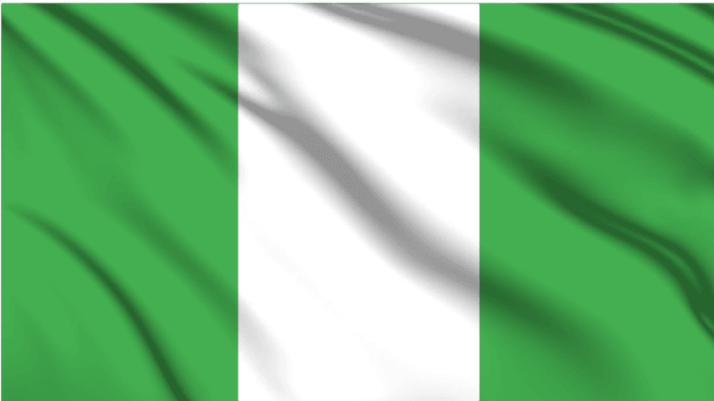 Nigeria National Flag Wall Art - beink online art store