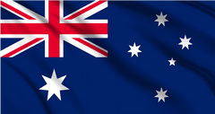 Australia National Flag Wall Art - beink online art store