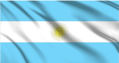 Argentina National Flag Wall Art - beink online art store