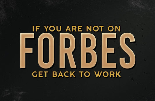 The Forbes Pursuit Motivational Wall Art - beink online art store