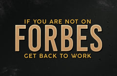 The Forbes Pursuit Motivational Wall Art