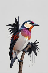 Colorful Bird Wall Art