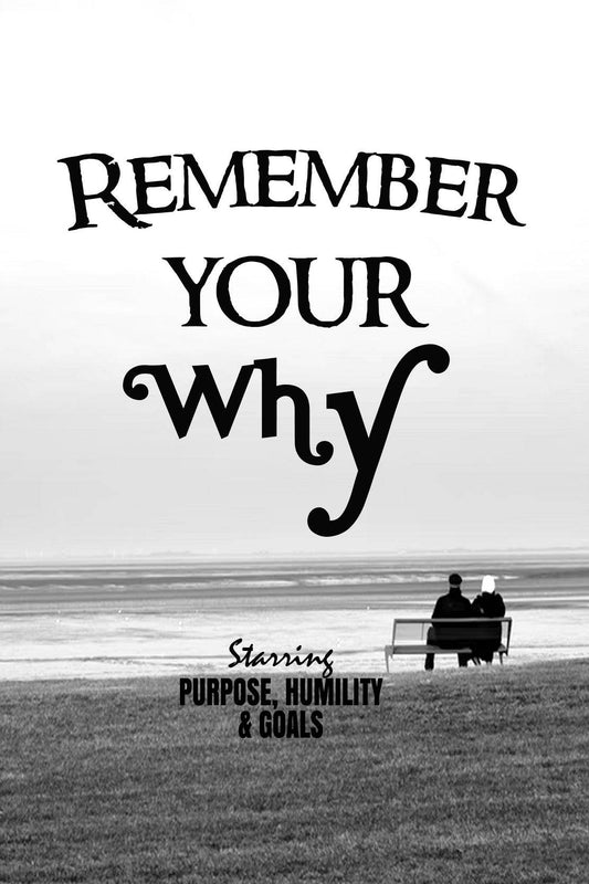 Remember You Why Motivational Wall Art - beink online art store