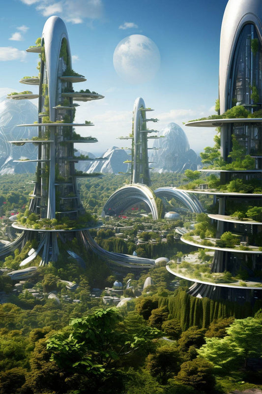 City SPACE Lmaginary Wall Art - beink online art store